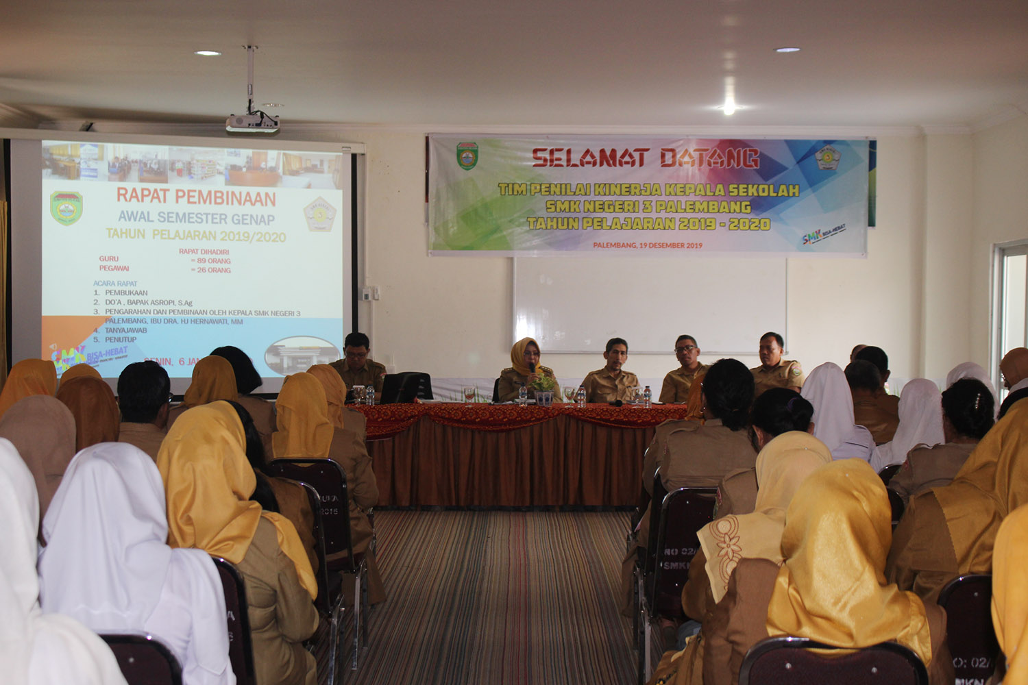 Rapat awal Semester Gazal 2019 - 2020